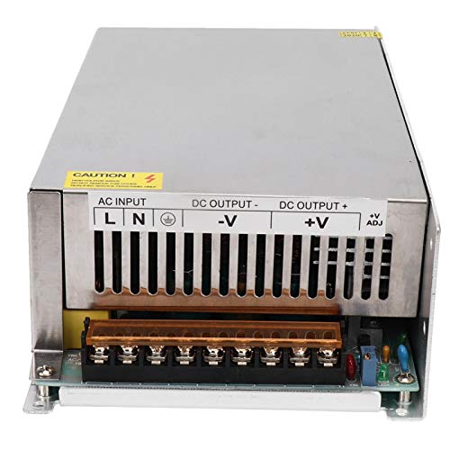 FTVogue DC48V מתג אספקת חשמל מיתוג מיתוג ממיר כוח לרצועת מסך LED [S-1500-48 AC170-250V], מיתוג ספק